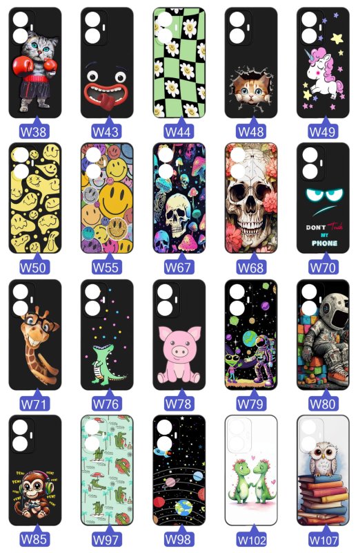 etui-do-realme-c55-rozne-wzory-smieszne-ze-szklem