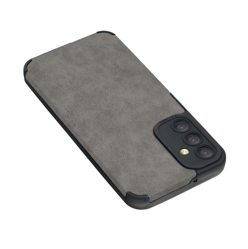 etui-do-samsung-galaxy-a15-5g-silikonowe-skorzane-vintage-szare-ze-szklem