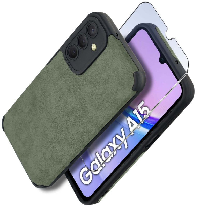 Etui do Samsung Galaxy A15 5G zielony.jpg