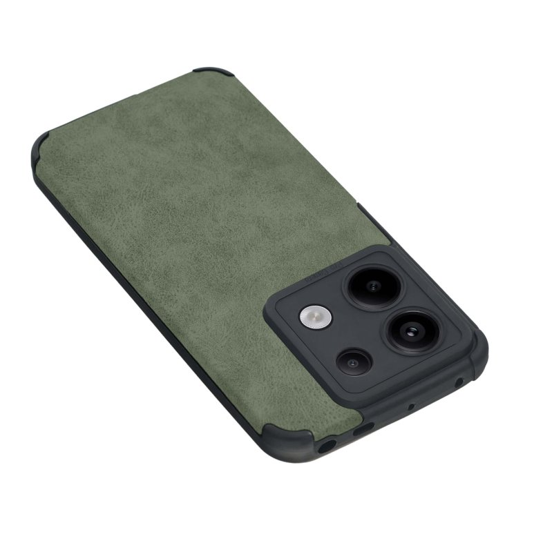 etui-do-xiaomi-redmi-note-13-4g-silikonowe-skorzane-vintage-zielone-ze-szklem