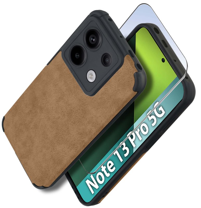 etui-do-xiaomi-edmi-note-13-pro-5g-silikonowe-skorzane-vintage-brazowe-ze-szklem