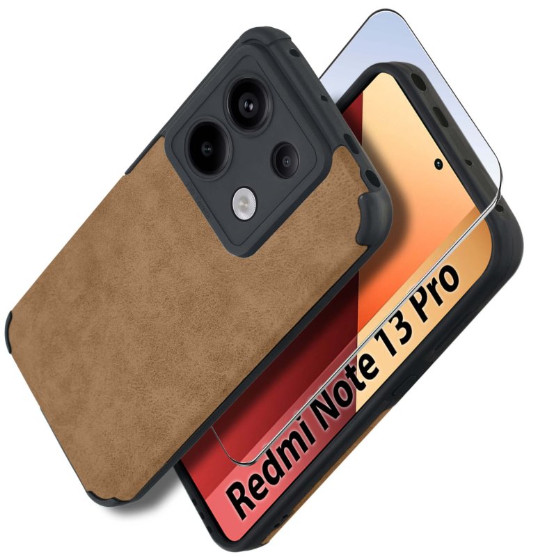 etui-do-xiaomi-edmi-note-13-pro-4g-silikonowe-skorzane-vintage-brazowe-ze-szklem