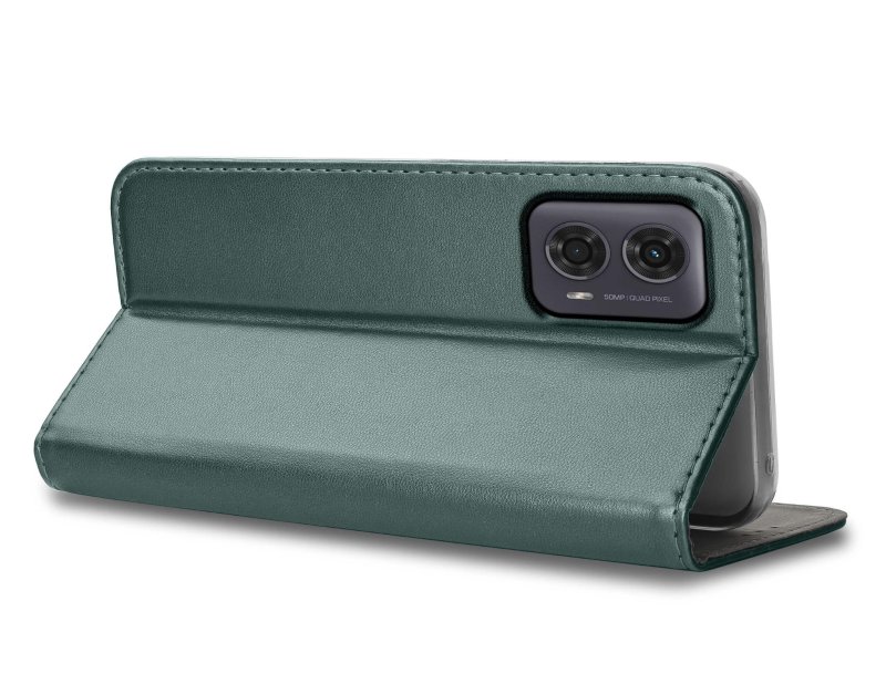 etui-do-motorola-moto-g24-g04-e14-zielone-magnetyczne-zamykane-ze-szklem