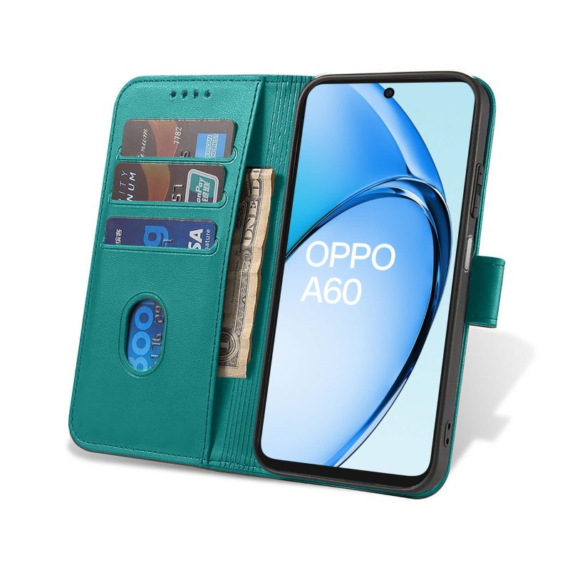 etui-do-oppo-a60-4g-skorzane-z-klapka-turkusowe-ze-szklem