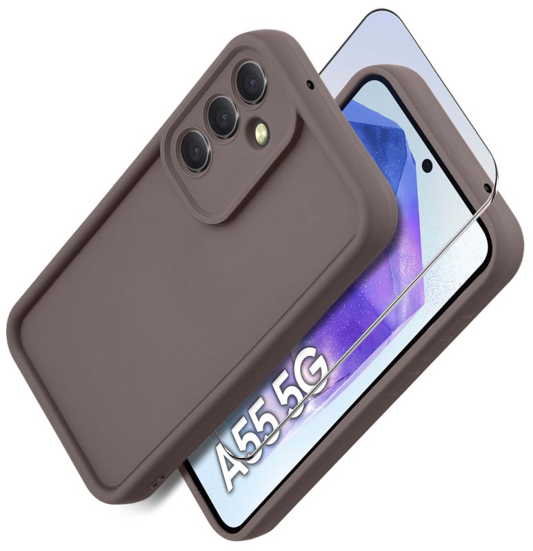 Etui do Sasmung Galaxy A55 5G brazowy.jpg