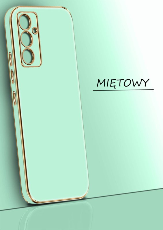 etui-do-samsung-galaxy-s24-fe-ze-zlota-ramka-mietowe-ze-szklem