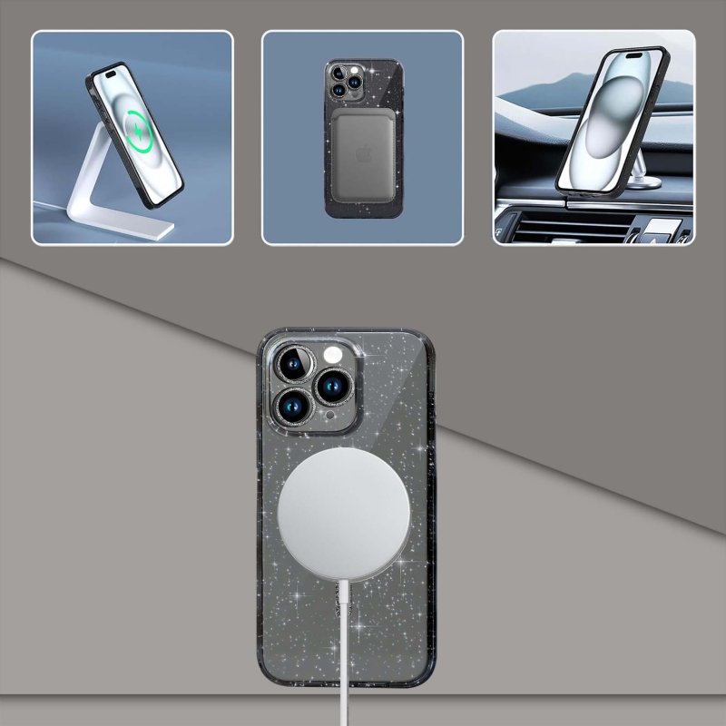 etui-do-iphone-16-pro-magsafe-brokatowe-czarne-ze-szklem