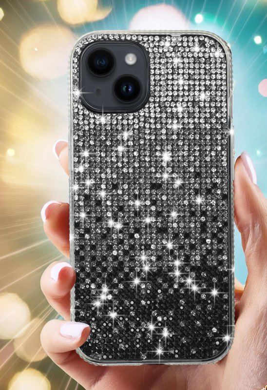 etui-do-iphone-13-14-silikonowe-diamond-czarne-ze-szklem