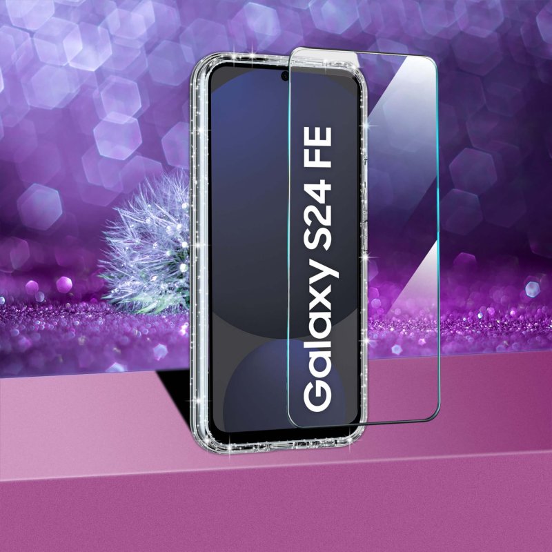 etui-do-samsung-galaxy-s24-fe-bezbarwne-z-brokatem-ze-szklem