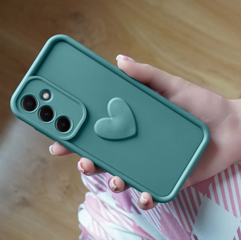 etui-do-samsung-galaxy-s24-fe-silikonowe-serce-zielone-ze-szklem