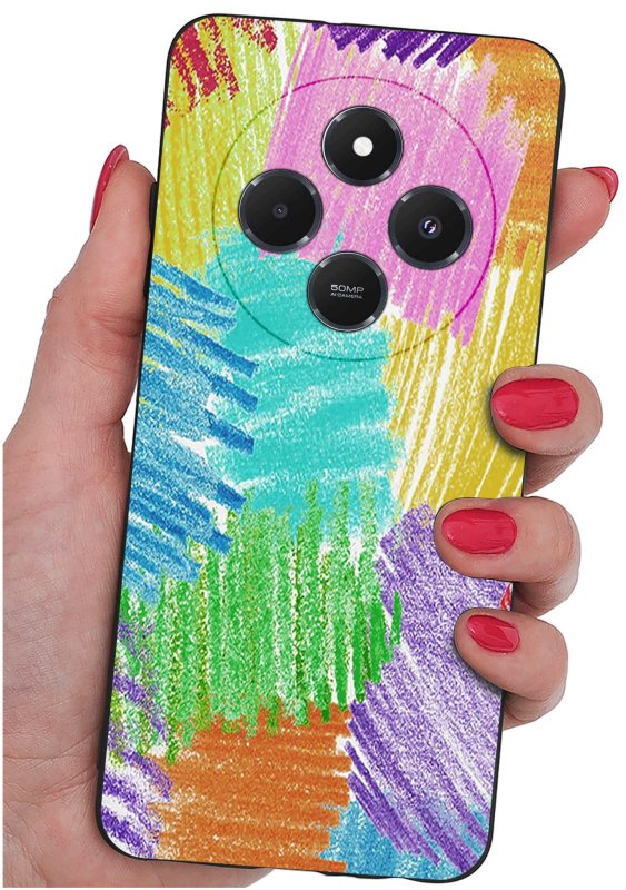 etui-do-xiaomi-redmi-14c-rozne-wzory-kolorowe-ze-szklem
