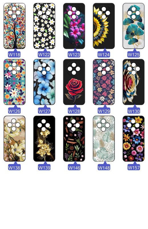 etui-do-xiaomi-redmi-14c-rozne-wzory-kwiaty-ze-szklem