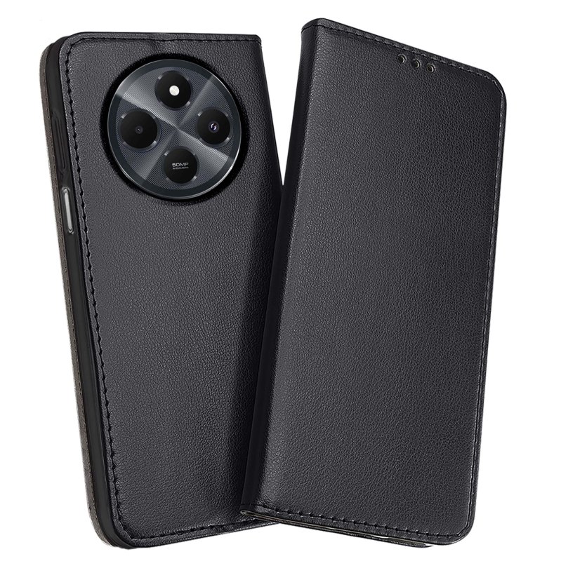 etui-do-xiaomi-redmi-14c-czarne-magnetyczne-zamykane-ze-szklem
