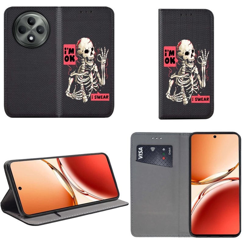 etui-do-oppo-reno-12-f-5g-12-fs-5g-zamykane-malowane-wzor-szkielet-ze-szklem