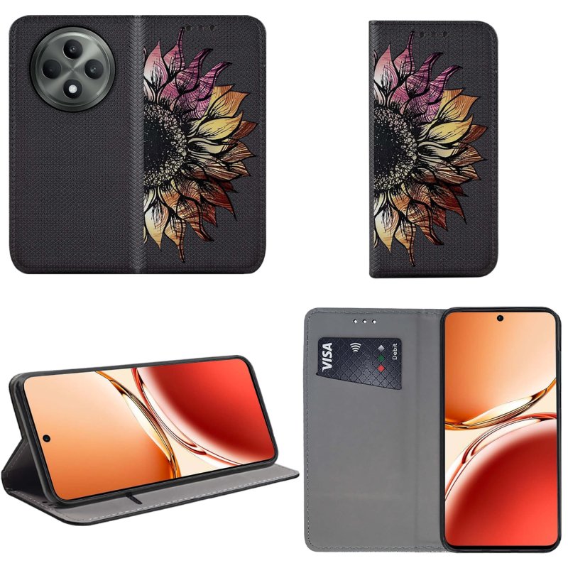 etui-do-oppo-reno-12-f-5g-12-fs-5g-zamykane-malowane-wzor-kwiat-ze-szklem