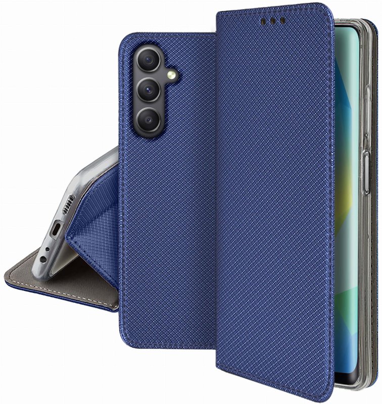 etui-do-samsung-galaxy-a16-5g-granatowe-zamykane-ze-szklem