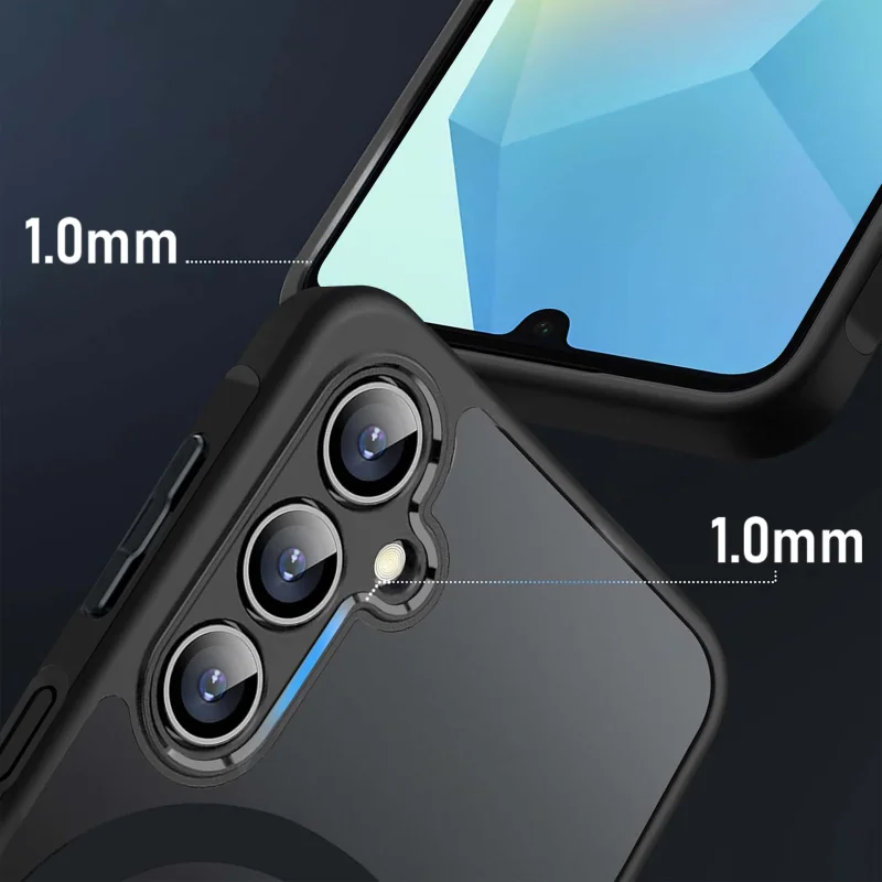Podwyższone ranty przy ekranie i aparatach Samsung Galaxy A16 5G