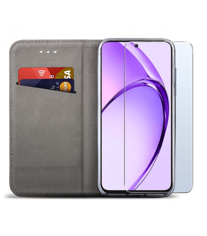 etui-do-oppo-a80-5g-zlote-zamykane-ze-szklem