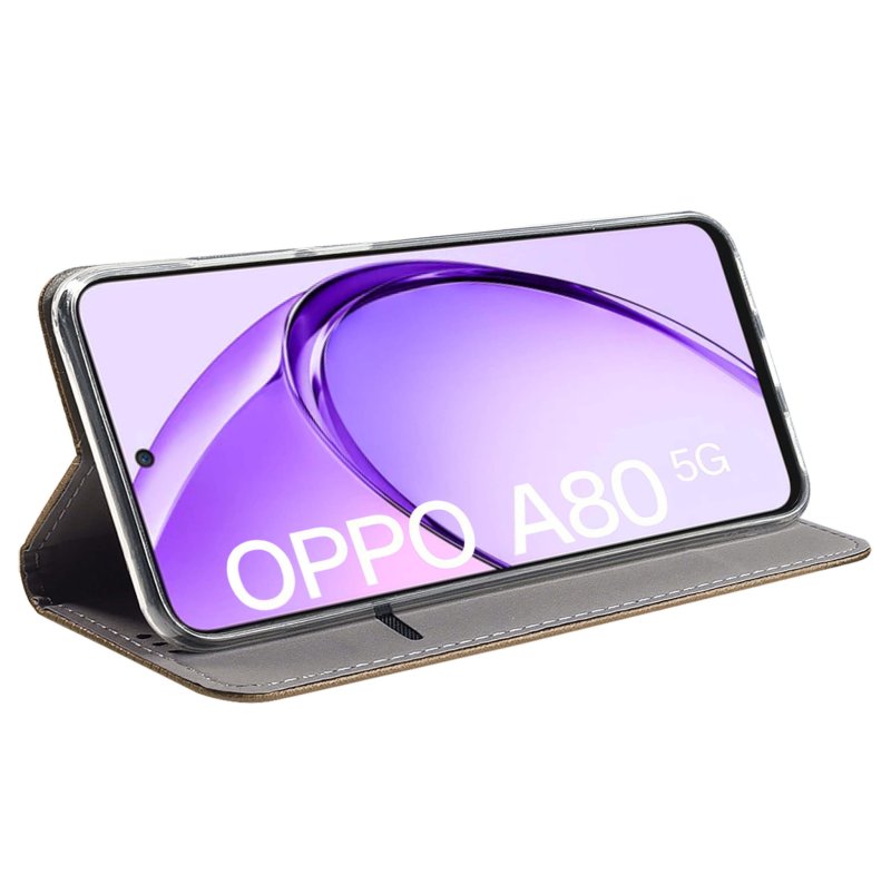 etui-do-oppo-a80-5g-zlote-zamykane-ze-szklem