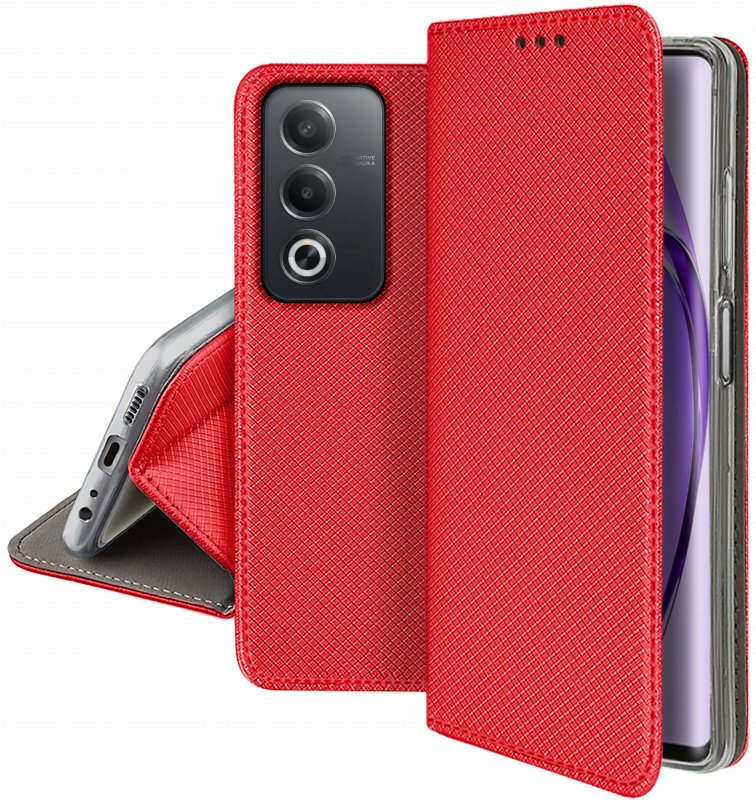 etui-do-oppo-a80-5g-czerwone-zamykane-ze-szklem