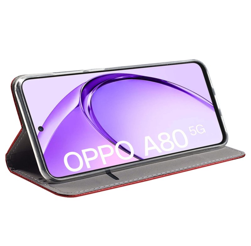 etui-do-oppo-a80-5g-czerwone-zamykane-ze-szklem