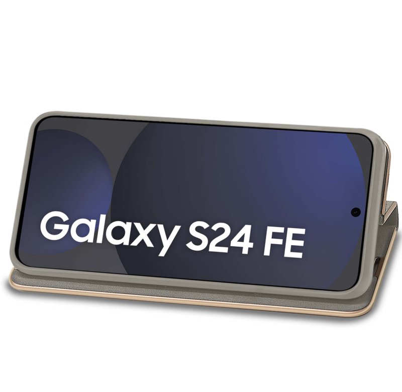 etui-do-samsung-galaxy-s24-fe-eleganckie-zamykane-szare-ze-szklem
