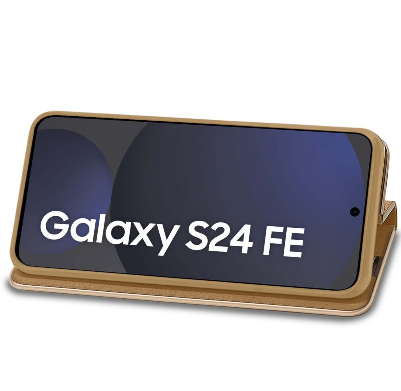 etui-do-samsung-galaxy-s24-fe-eleganckie-zamykane-zlote-ze-szklem