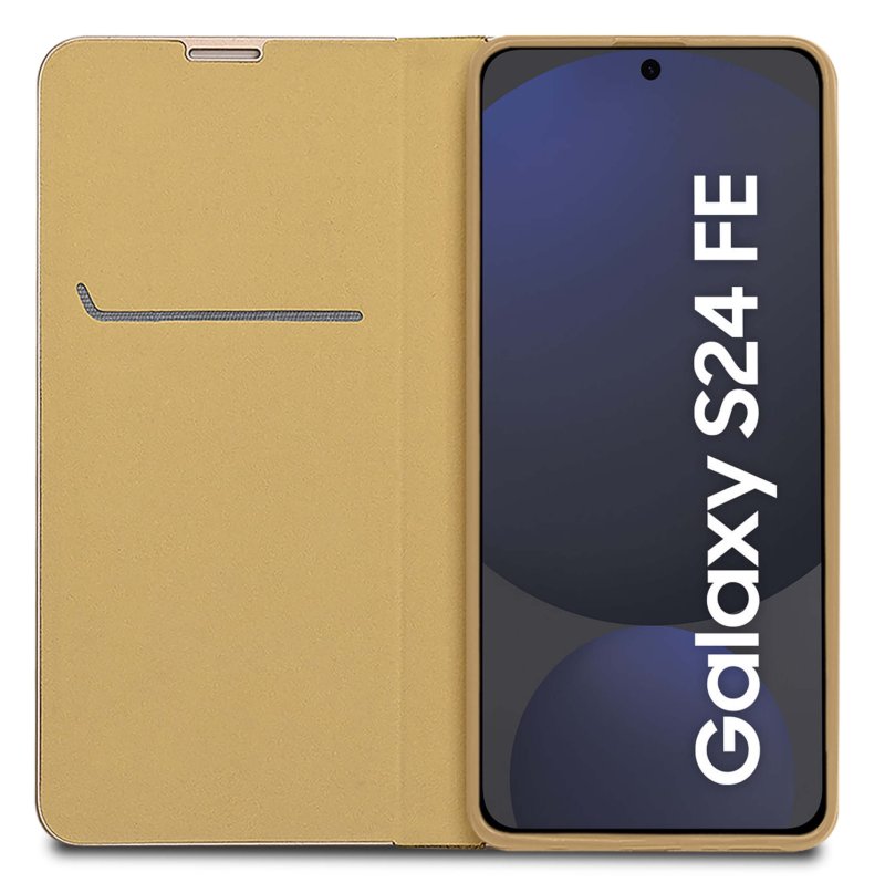 etui-do-samsung-galaxy-s24-fe-eleganckie-zamykane-zlote-ze-szklem