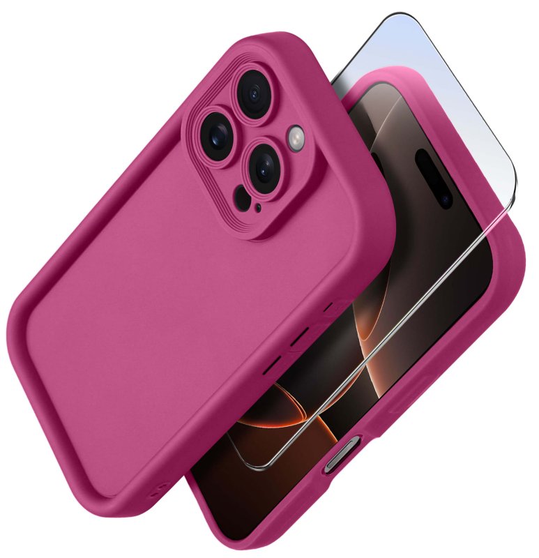 etui-do-iphone-16-pro-max-rozowe-wzmacniane-silikonowe-ze-szklem
