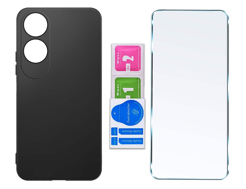 etui-do-oppo-a60-4g-czarne-matowe-ze-szklem