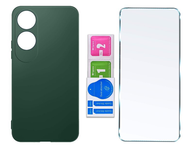 etui-do-oppo-a60-4g-zielone-matowe-ze-szklem