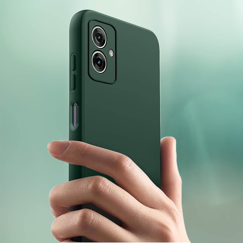 etui-do-motorola-moto-g55-5g-zielone-matowe-ze-szklem
