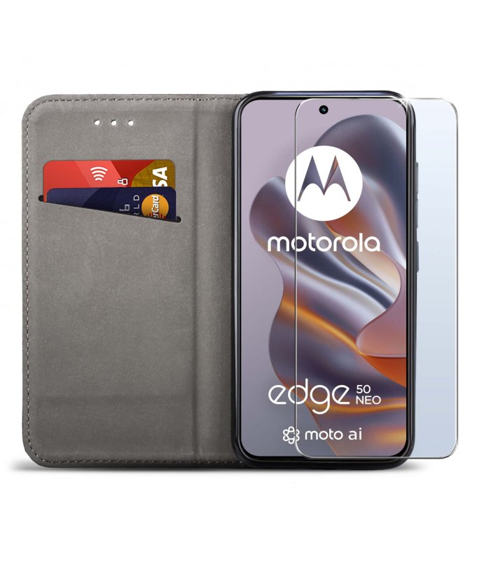 etui-do-motorola-moto-edge-50-neo-czarne-zamykane-ze-szklem