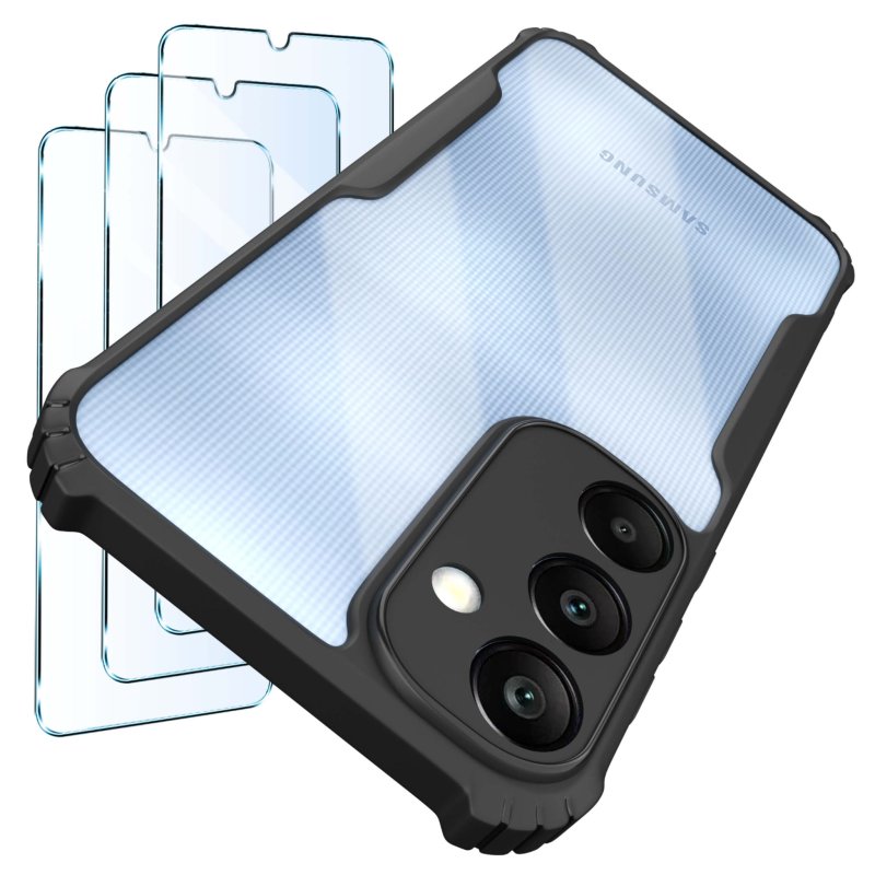 etui-do-samsung-galaxy-a25-5g-przezroczyste-pancerne-z-zestawem-3-szkiel