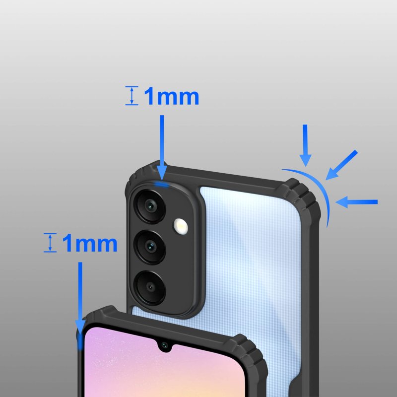 etui-do-samsung-galaxy-a25-5g-przezroczyste-pancerne-z-zestawem-3-szkiel