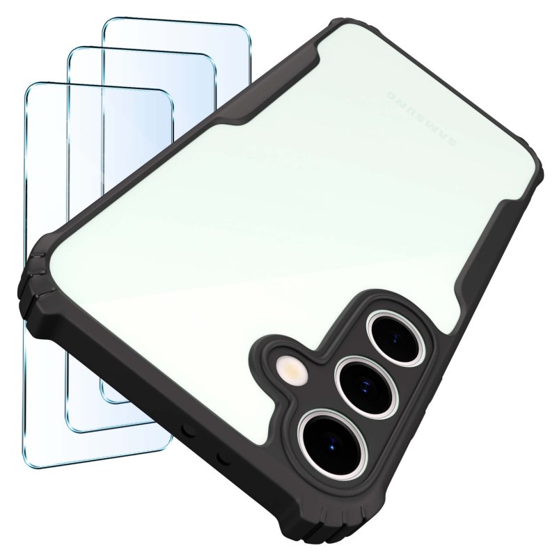 etui-do-samsung-galaxy-s24-fe-przezroczyste-pancerne-z-zestawem-3-szkiel