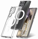 Etui do Samsung Galaxy S24 Ultra bezbarwne Magsafe ze szkłem