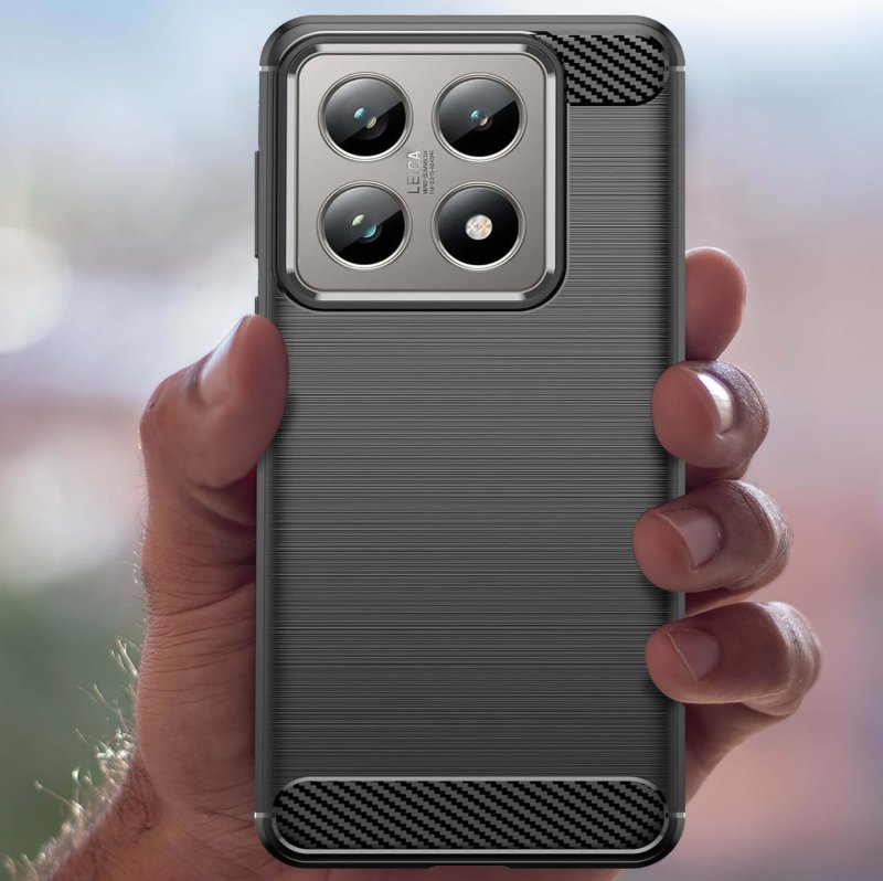 etui-do-xiaomi-14t-pro-czarne-carbon-ze-szklem