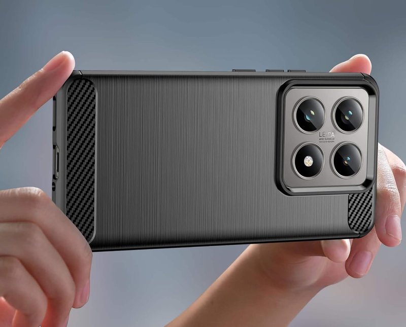 etui-do-xiaomi-14t-pro-czarne-carbon-ze-szklem