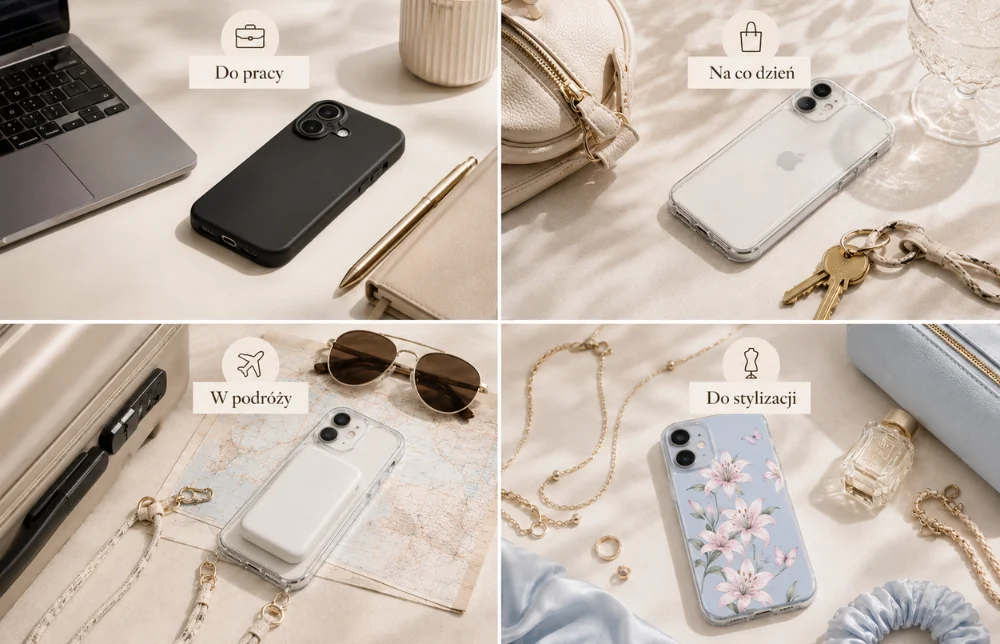 Etui na telefon do różnych stylów użytkowania
