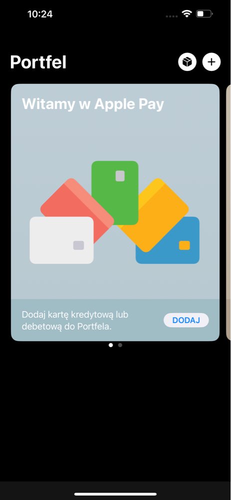 Dodawanie karty do Apple Wallet