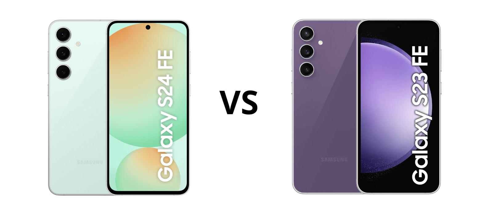 Samsung Galaxy S23 FE vs Galaxy S24 FE