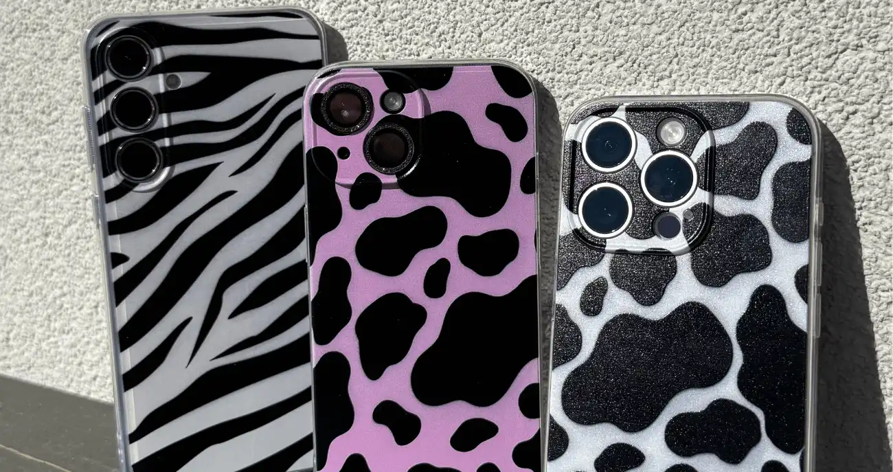 Etui na telefon print zwierzęcy