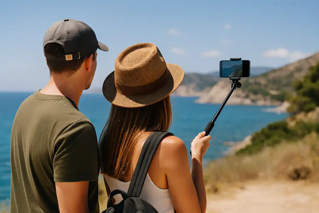 Akcesoria do telefonu na wakacje kijek selfie stick