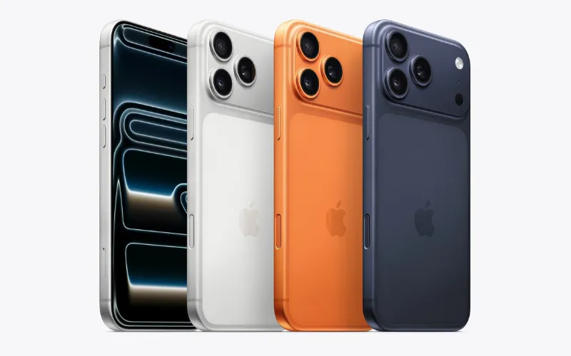 iPhone 17 Pro i Pro Max kolory